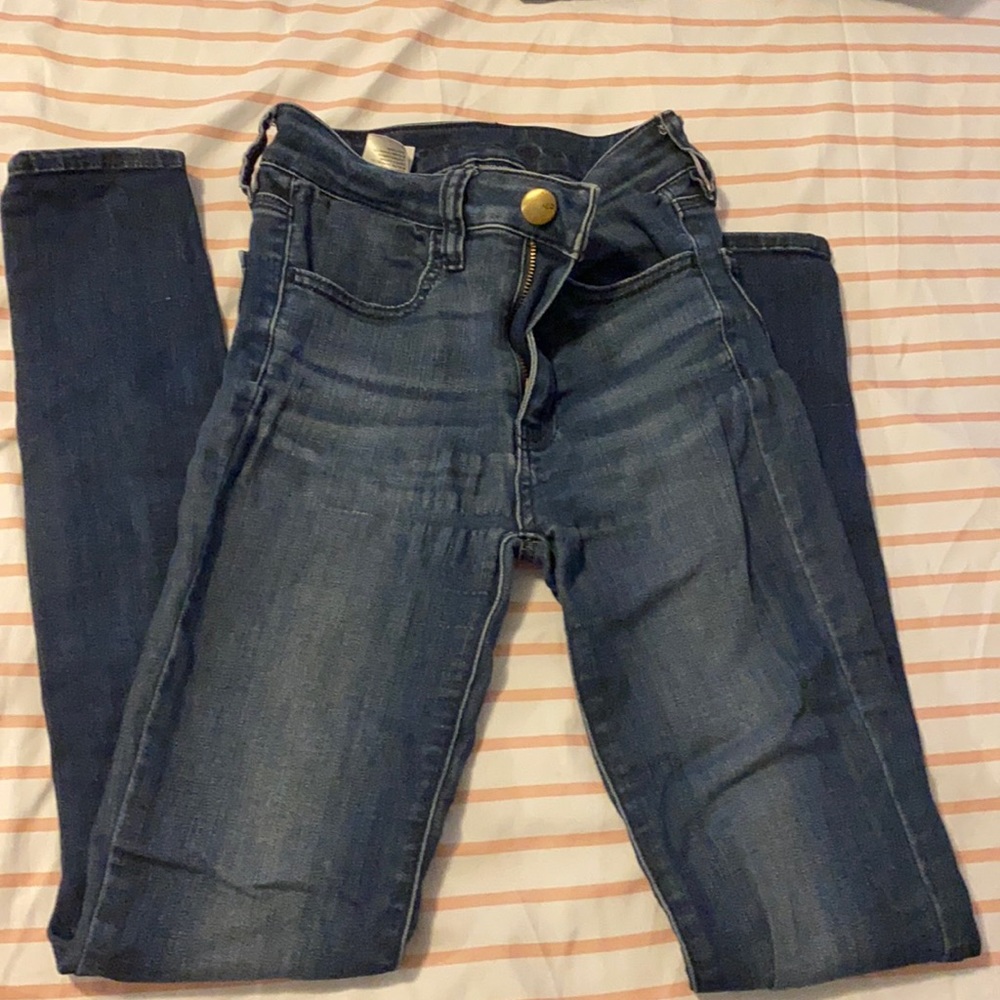 A&E stretchy skinny jeans